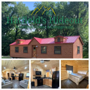 2 Bedroom Cabin at Hatfield's Hideout